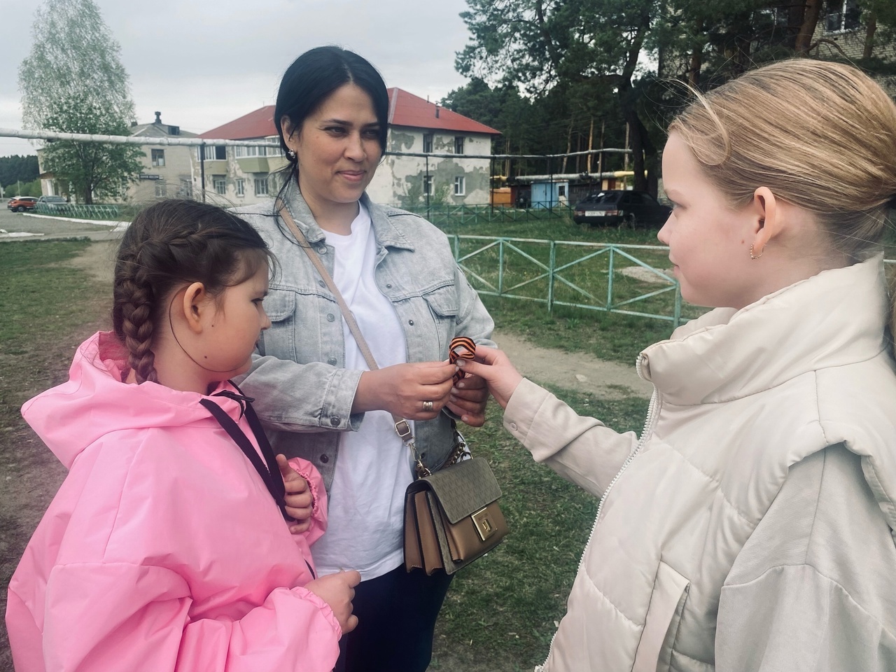 Акция &amp;quot;Георгиевская ленточка&amp;quot;.