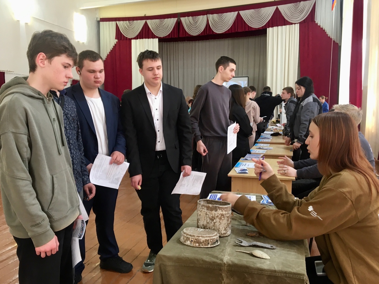 Единый день открытых дверей в Шадринском политехнической колледже.